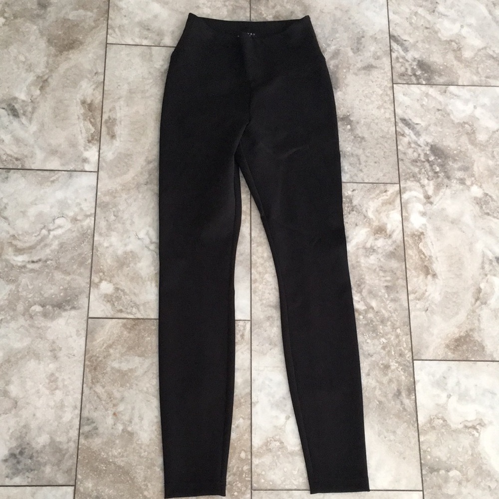 NWOT Runway Black Women's Ponte Leggings